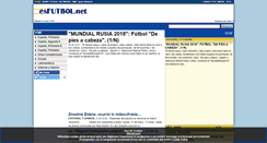 Desktop Screenshot of esfutbol.net